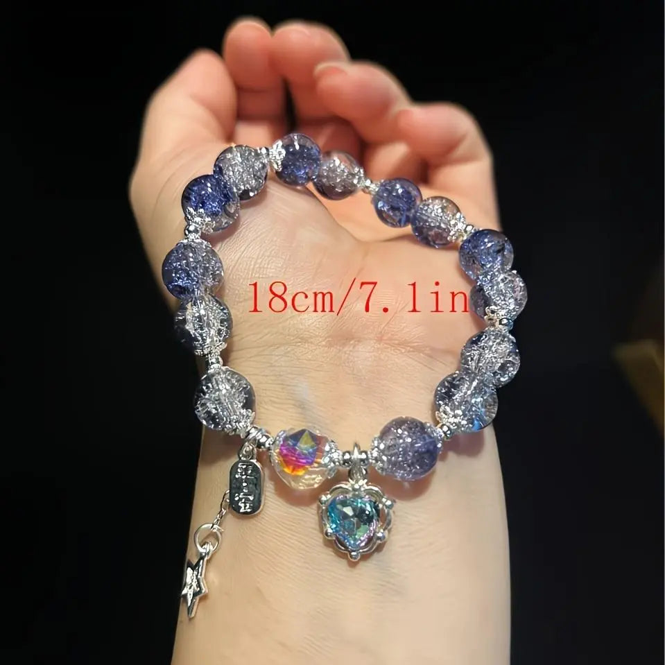 Women's 35pcs Bohemian Beaded Bracelet Set - Layered Charm Bangles with Multicolor Beads, Floral, Butterfly Pendants, Bracelet Stacking for Daily Wear, Anniversary Gift Jewelry, sohochic