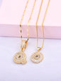 Initials Necklace with Box, 26 Letters Pendant Necklace, Alphabet Letter Necklace for Women & Girls, Fashion Jewelry for Party, Daily Decor, Trendy All-match & Exquisite Jewelry for Birthday Gift, Personalized Initial Necklace, Fashionable Accessory