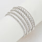 17KM Women's Gold Plated Beaded Bracelet - Adjustable, Waterproof Costume Jewelry, Everyday Wear Bracelet Stacks, Ideal Gifts for Sohochic Casual Accessory Enthusiasts