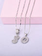 Initials Necklace with Box, 26 Letters Pendant Necklace, Alphabet Letter Necklace for Women & Girls, Fashion Jewelry for Party, Daily Decor, Trendy All-match & Exquisite Jewelry for Birthday Gift, Personalized Initial Necklace, Fashionable Accessory