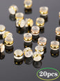 20PCS Silicone Earring Backs – Soft Hypoallergenic Clear Locking Backs for Studs & Dangle Earrings, Secure Support for Heavy Earrings, DIY Jewelry Accessories, Earring Backings