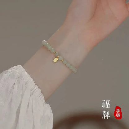 Women's Ultra-Thin Pearl Beads Bracelet - Uniquely Designed High-End Beaded Wrist Jewelry, Delicate Daily Wear Accessory, Thoughtful Birthday Gift Ideas for Close Female Friends