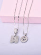 Initials Necklace with Box, 26 Letters Pendant Necklace, Alphabet Letter Necklace for Women & Girls, Fashion Jewelry for Party, Daily Decor, Trendy All-match & Exquisite Jewelry for Birthday Gift, Personalized Initial Necklace, Fashionable Accessory