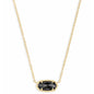 Kendra Scott Elisa Pendant Necklace for Women, Fashion Jewelry, 14k Gold-Plated