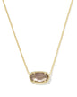 Kendra Scott Elisa Pendant Necklace for Women, Fashion Jewelry, 14k Gold-Plated