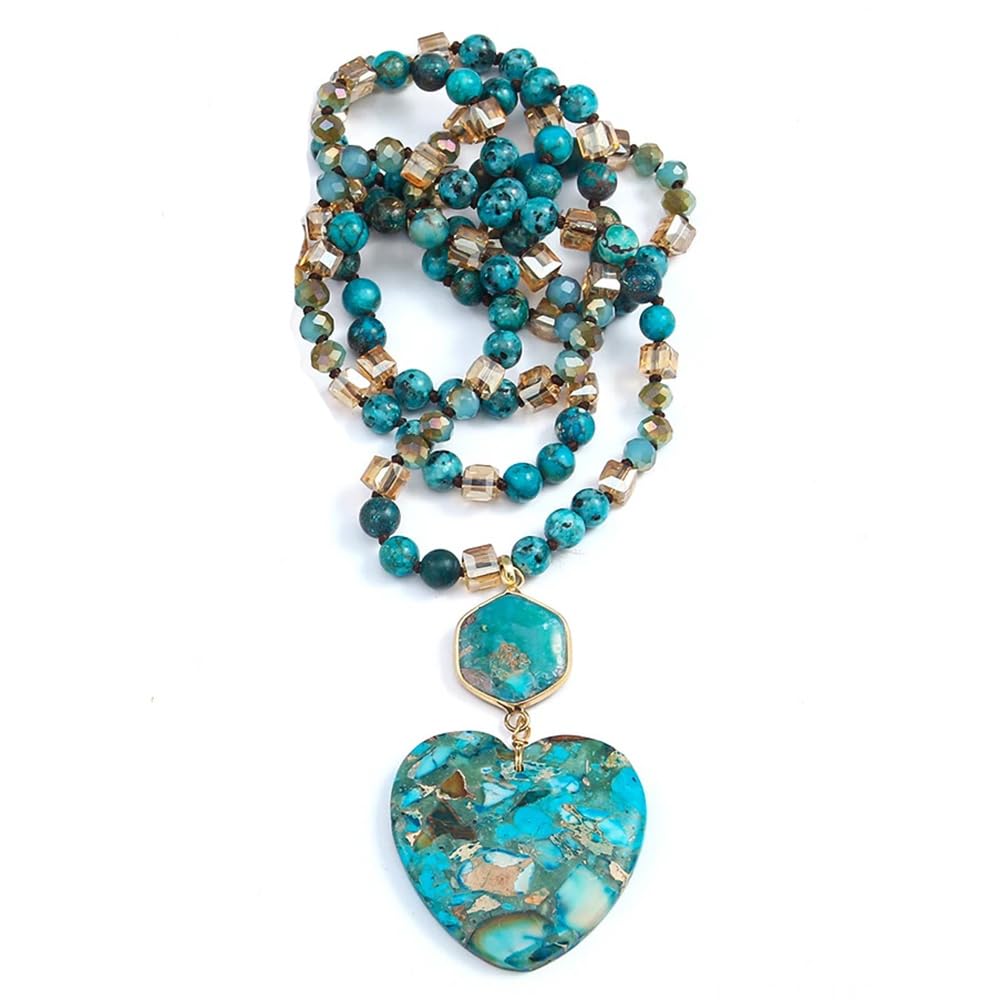 Yomisa Long Necklaces for Women Trendy, 33/34/35 inch