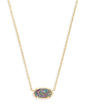Kendra Scott Elisa Pendant Necklace for Women, Fashion Jewelry, 14k Gold-Plated