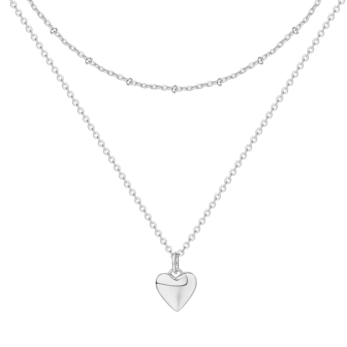 PAVOI 14K Gold Plated Layering Necklaces for Women, Cute Motif Pendants