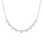 PAVOI Layering Necklace for Women, 14K Gold Plated Station CZ Chain