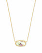 Kendra Scott Elisa Pendant Necklace for Women, Fashion Jewelry, 14k Gold-Plated