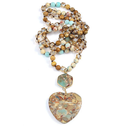 Yomisa Long Necklaces for Women Trendy, 33/34/35 inch