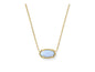 Kendra Scott Elisa Pendant Necklace for Women, Fashion Jewelry, 14k Gold-Plated