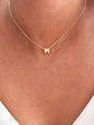 Bubble Letter Pendant Necklace for Women, New Fashion Stainless Steel Chain, Elegant All-Season Jewelry, Plated with Precious Metal, Initial Letter Necklace, Bubble Pendant Necklaces