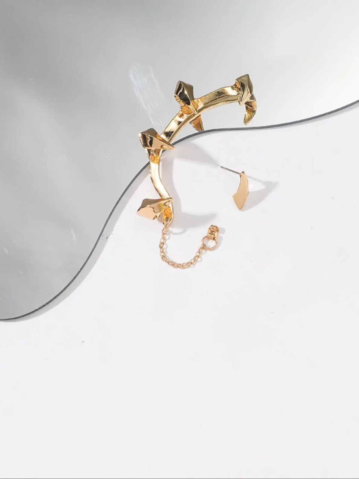 Punk Style Demon Claw Ear Wrap,  Fashionable Gothic Earrings for Women & Men, Fashion Jewelry for Party, Daily Clothing Decor, Trendy All-match & Exquisite Jewelry for Birthday Gift