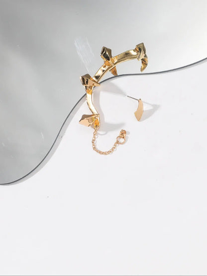 Punk Style Demon Claw Ear Wrap,  Fashionable Gothic Earrings for Women & Men, Fashion Jewelry for Party, Daily Clothing Decor, Trendy All-match & Exquisite Jewelry for Birthday Gift