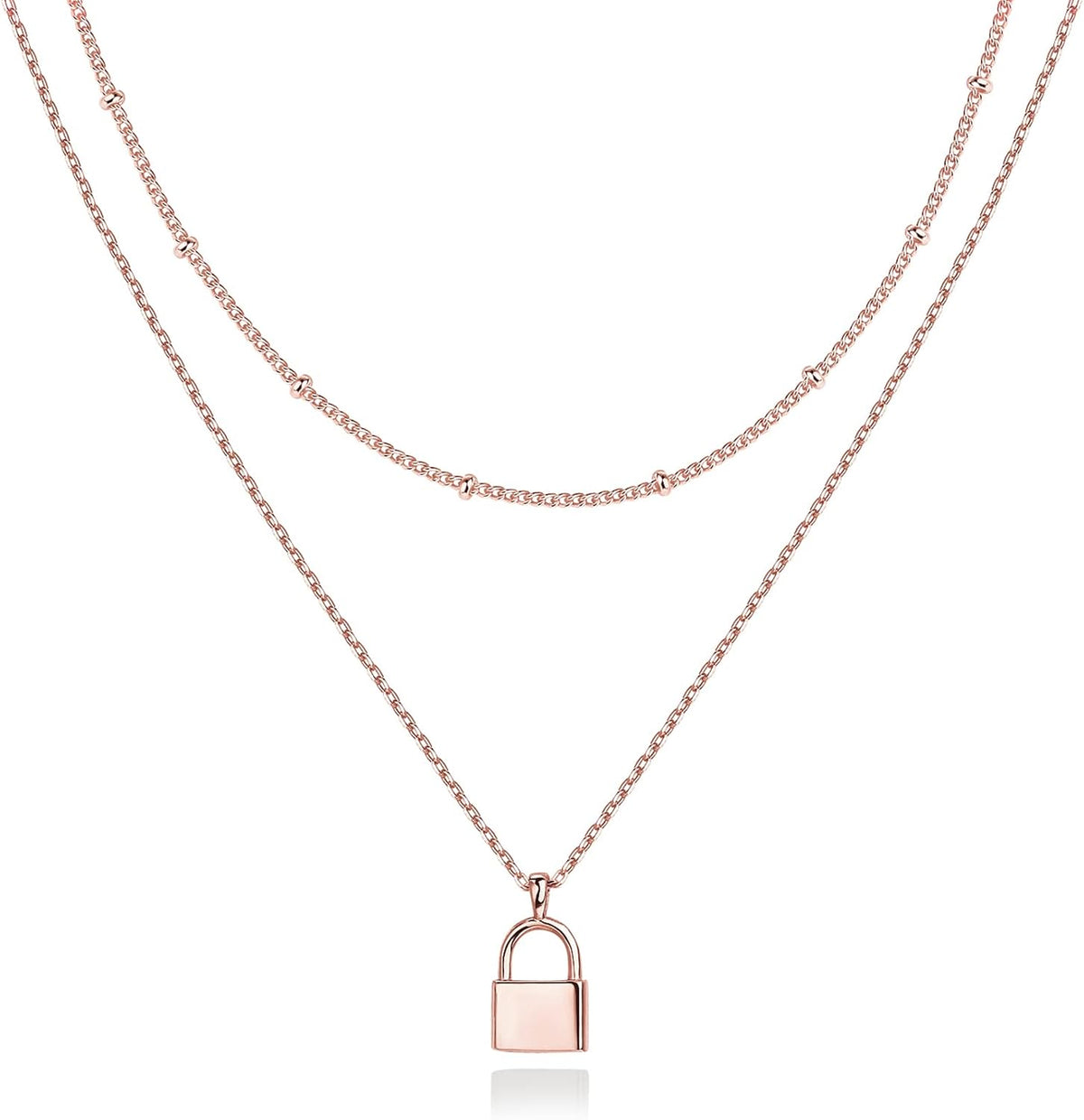 PAVOI 14K Gold Plated Layering Necklaces for Women, Cute Motif Pendants