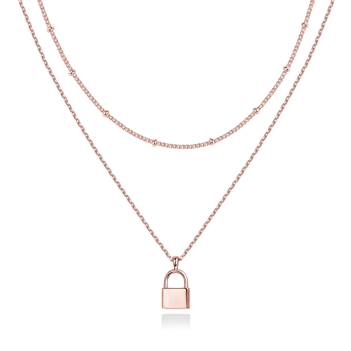 PAVOI 14K Gold Plated Layering Necklaces for Women, Cute Motif Pendants