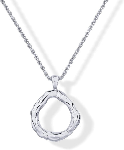 PAVOI 14K Gold Plated Dainty Statement Pendant Necklaces for Women