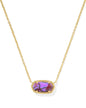 Kendra Scott Elisa Pendant Necklace for Women, Fashion Jewelry, 14k Gold-Plated