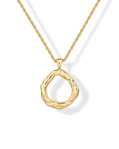 PAVOI 14K Gold Plated Dainty Statement Pendant Necklaces for Women