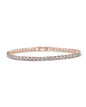 PAVOI 14K Gold Plated 3mm Cubic Zirconia Classic Tennis Bracelet | Gold Bracelets for Women