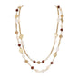 Bocar Long Necklaces for Women Trendy, Boho Layered Crystal Beaded Collar Necklaces for Women, Fashion Statement Necklaces Jewelry