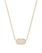 Kendra Scott Elisa Pendant Necklace for Women, Fashion Jewelry, 14k Gold-Plated