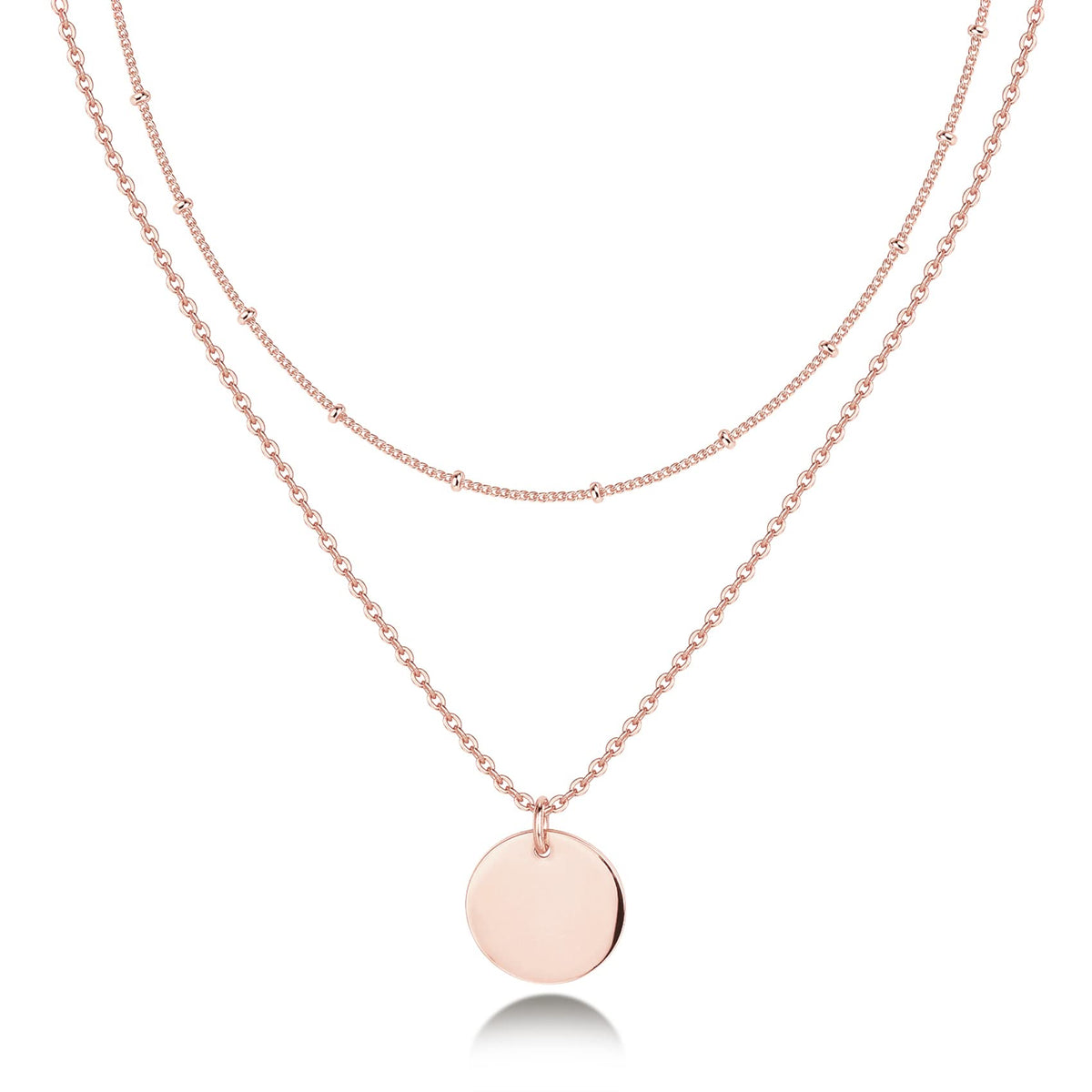PAVOI 14K Gold Plated Layering Necklaces for Women, Cute Motif Pendants