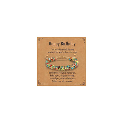 7 Chakra Healing Bracelet for Women Men, Jasper Bead Inspirational Gift