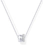 PAVOI 14K Gold Plated Pendant Necklace for Women, CZ Rondelle Pendants