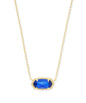 Kendra Scott Elisa Pendant Necklace for Women, Fashion Jewelry, 14k Gold-Plated