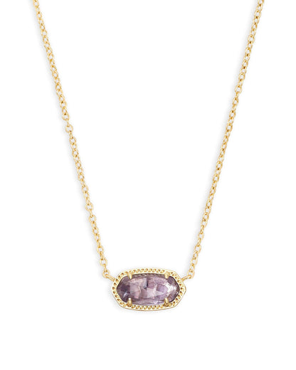 Kendra Scott Elisa Pendant Necklace for Women, Fashion Jewelry, 14k Gold-Plated