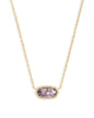 Kendra Scott Elisa Pendant Necklace for Women, Fashion Jewelry, 14k Gold-Plated