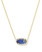 Kendra Scott Elisa Pendant Necklace for Women, Fashion Jewelry, 14k Gold-Plated