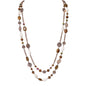Bocar Long Necklaces for Women Trendy, Boho Layered Crystal Beaded Collar Necklaces for Women, Fashion Statement Necklaces Jewelry