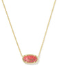 Kendra Scott Elisa Pendant Necklace for Women, Fashion Jewelry, 14k Gold-Plated