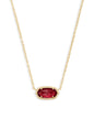 Kendra Scott Elisa Pendant Necklace for Women, Fashion Jewelry, 14k Gold-Plated