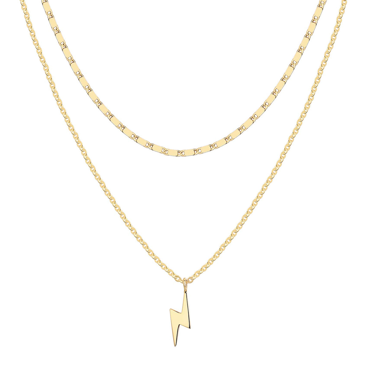 PAVOI 14K Gold Plated Layering Necklaces for Women, Cute Motif Pendants