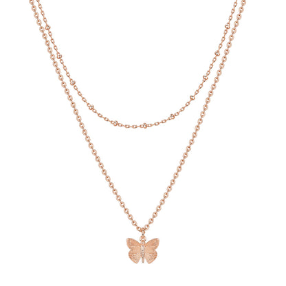 PAVOI 14K Gold Plated Layering Necklaces for Women, Cute Motif Pendants