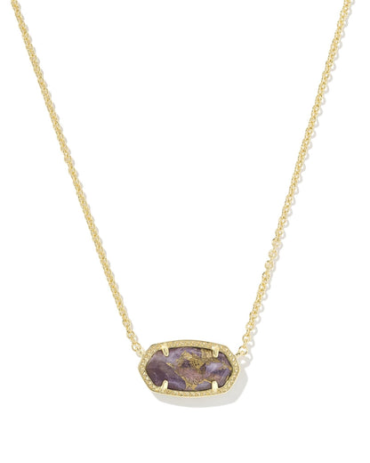 Kendra Scott Elisa Pendant Necklace for Women, Fashion Jewelry, 14k Gold-Plated