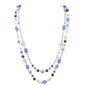 Bocar Long Necklaces for Women Trendy, Boho Layered Crystal Beaded Collar Necklaces for Women, Fashion Statement Necklaces Jewelry