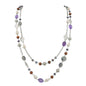Bocar Long Necklaces for Women Trendy, Boho Layered Crystal Beaded Collar Necklaces for Women, Fashion Statement Necklaces Jewelry