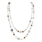 Bocar Long Necklaces for Women Trendy, Boho Layered Crystal Beaded Collar Necklaces for Women, Fashion Statement Necklaces Jewelry