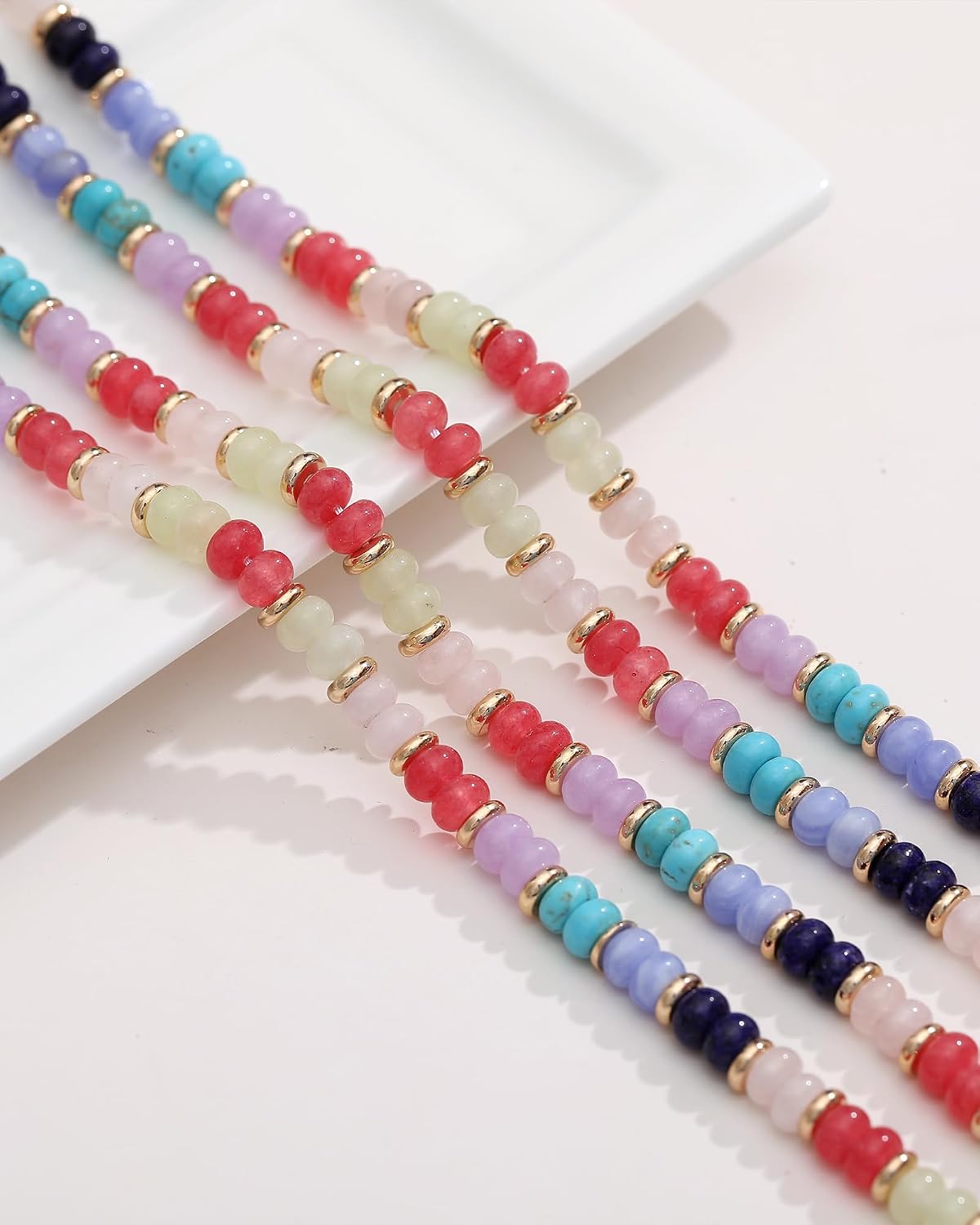 MJartoria Layered Initial Necklaces for Women
