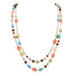 Bocar Long Necklaces for Women Trendy, Boho Layered Crystal Beaded Collar Necklaces for Women, Fashion Statement Necklaces Jewelry