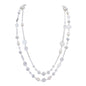Bocar Long Necklaces for Women Trendy, Boho Layered Crystal Beaded Collar Necklaces for Women, Fashion Statement Necklaces Jewelry