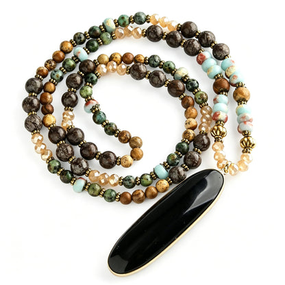 Yomisa Long Necklaces for Women Trendy, 33/34/35 inch