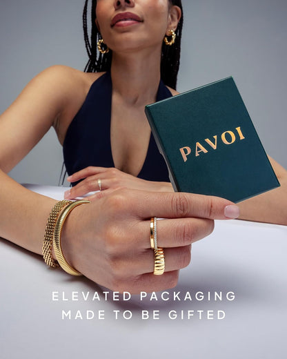 PAVOI 14K Gold Plated Layering Necklaces for Women, Cute Motif Pendants