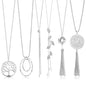 6Pcs Long Necklaces for Women