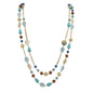 Bocar Long Necklaces for Women Trendy, Boho Layered Crystal Beaded Collar Necklaces for Women, Fashion Statement Necklaces Jewelry